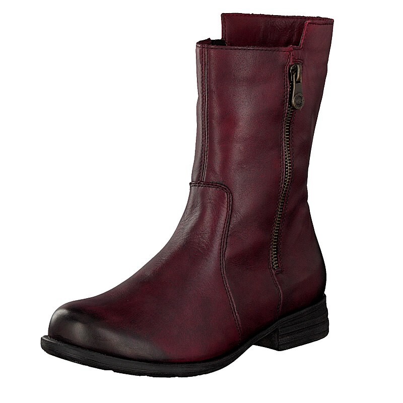 Botas Rieker R0975-35 Para Mulher - Vermelhas